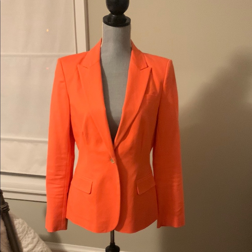 Vince Camuto Orange Blazer